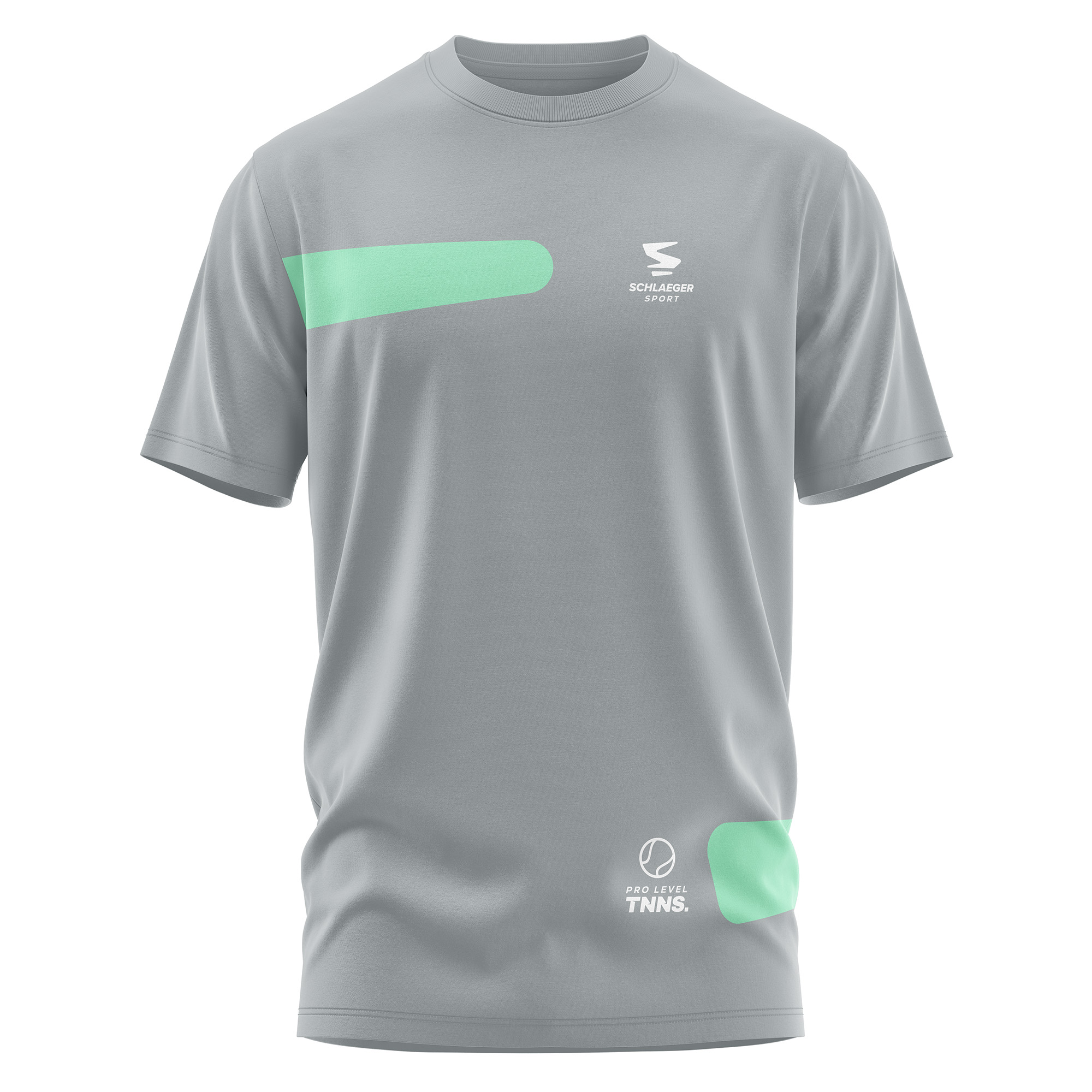 Tennis T-Shirt mit Signature Stripe – Performance Look für Court & Street