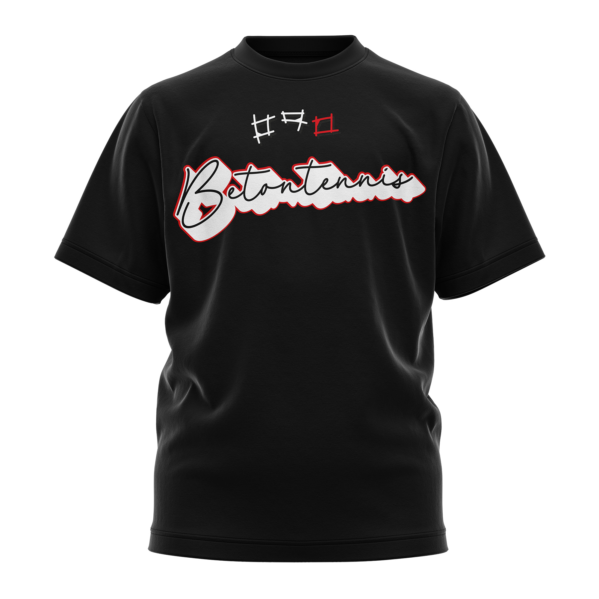 BetonTennis Kids Organic Tee – Bio Baumwolle Kinder T-Shirt