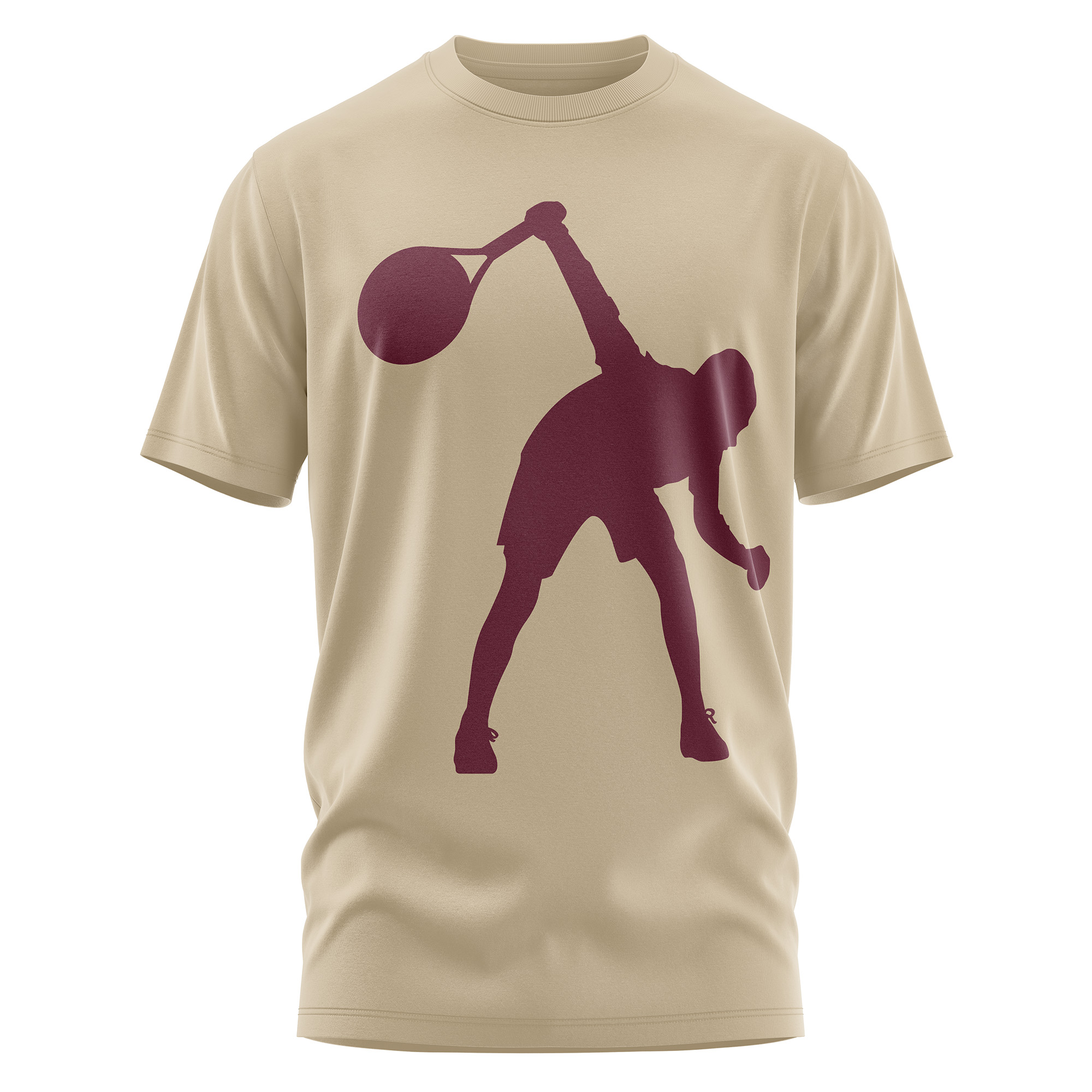 T-Shirt „Luiz Edition“  – Tennisspieler Silhouette - Tennis-Shirt
