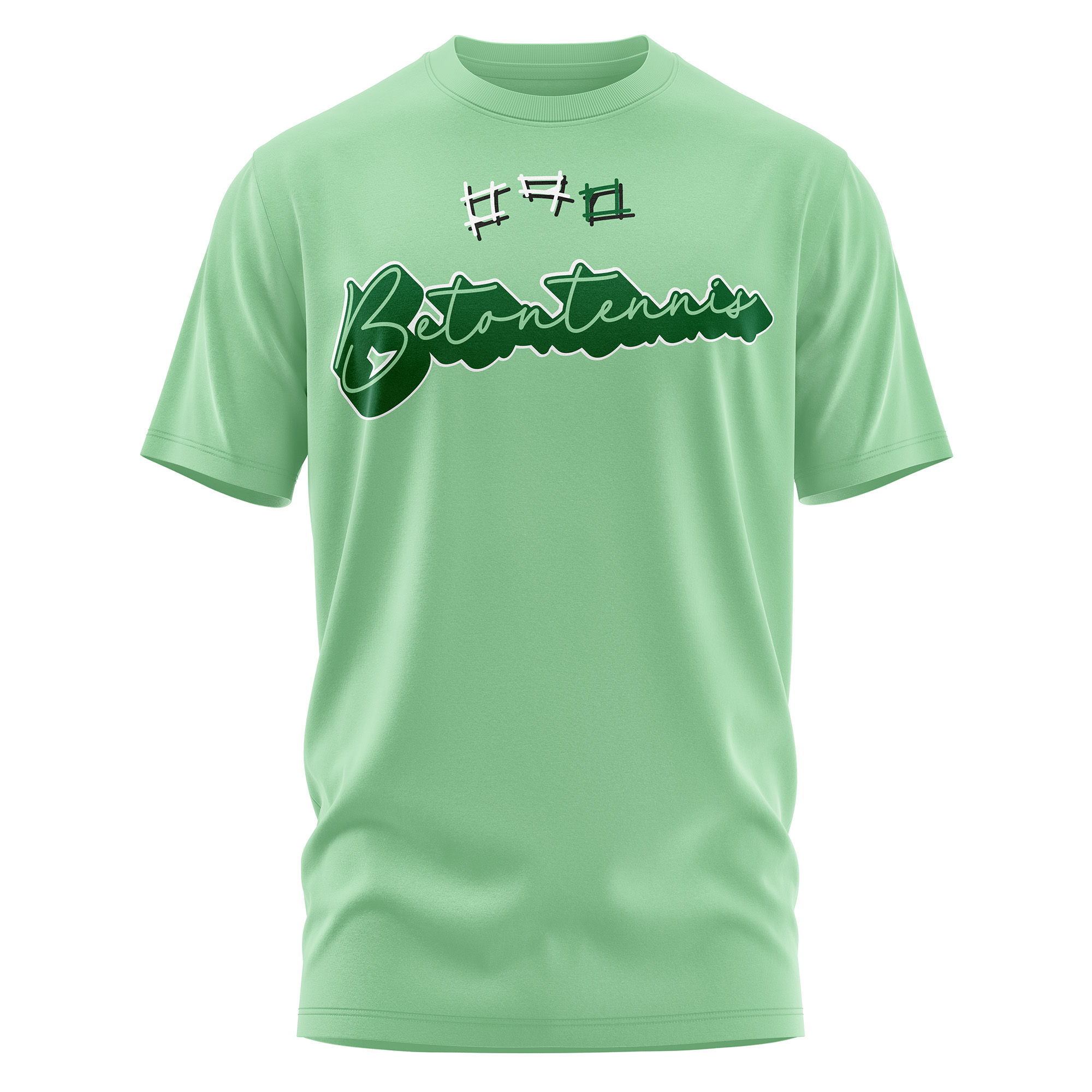 BetonTennis Freizeitshirt – Court Style trifft Streetwear