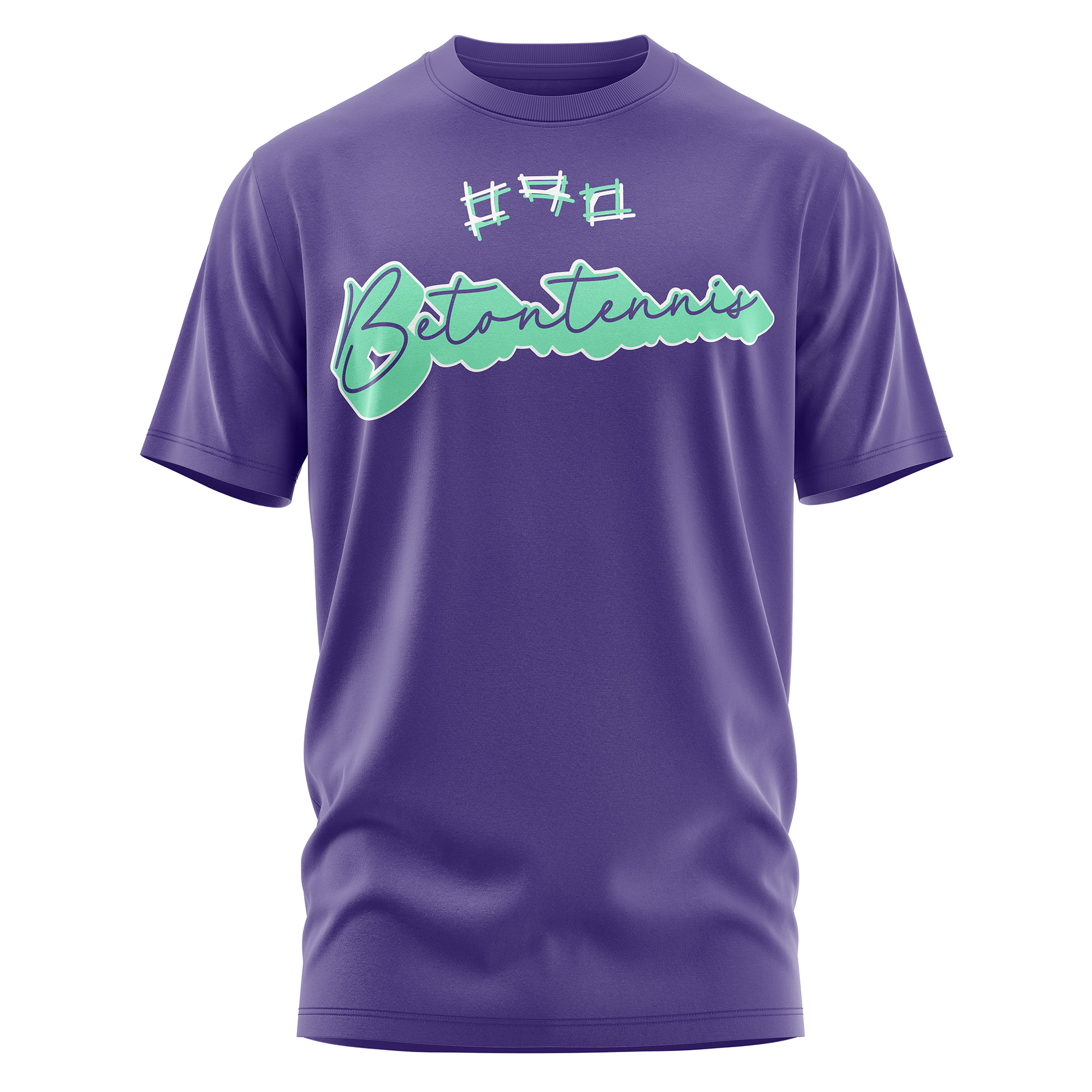 BetonTennis Freizeitshirt – Court Style trifft Streetwear