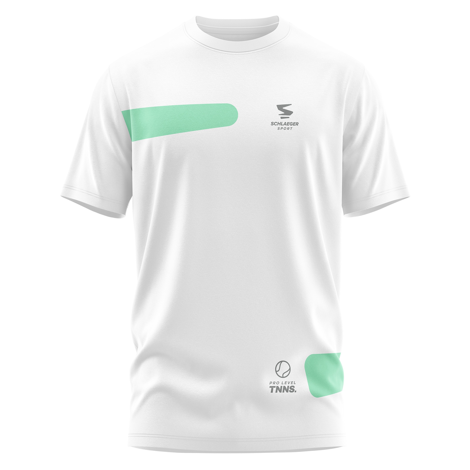 Tennis T-Shirt mit Signature Stripe – Performance Look für Court & Street