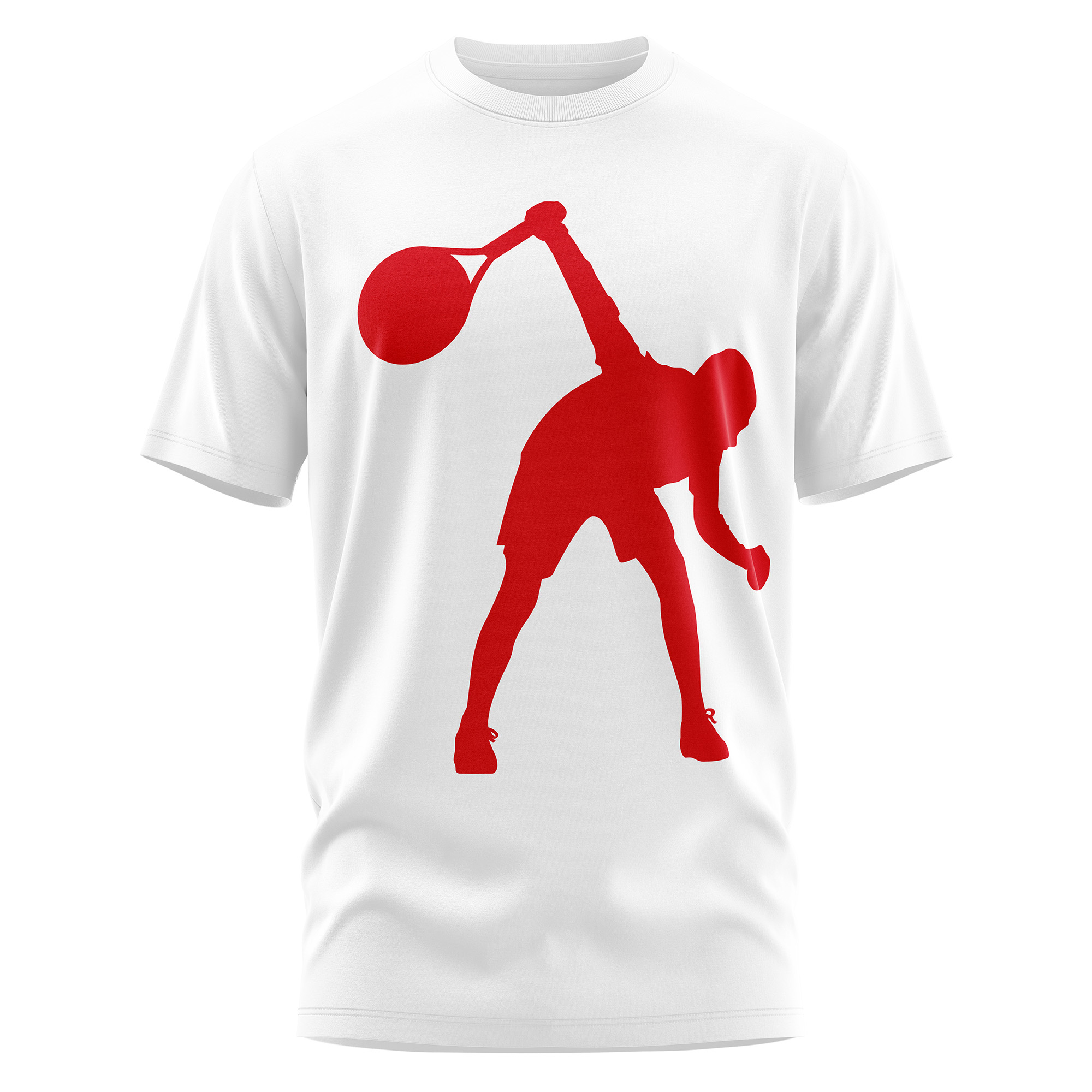T-Shirt „Luiz Edition“  – Tennisspieler Silhouette
