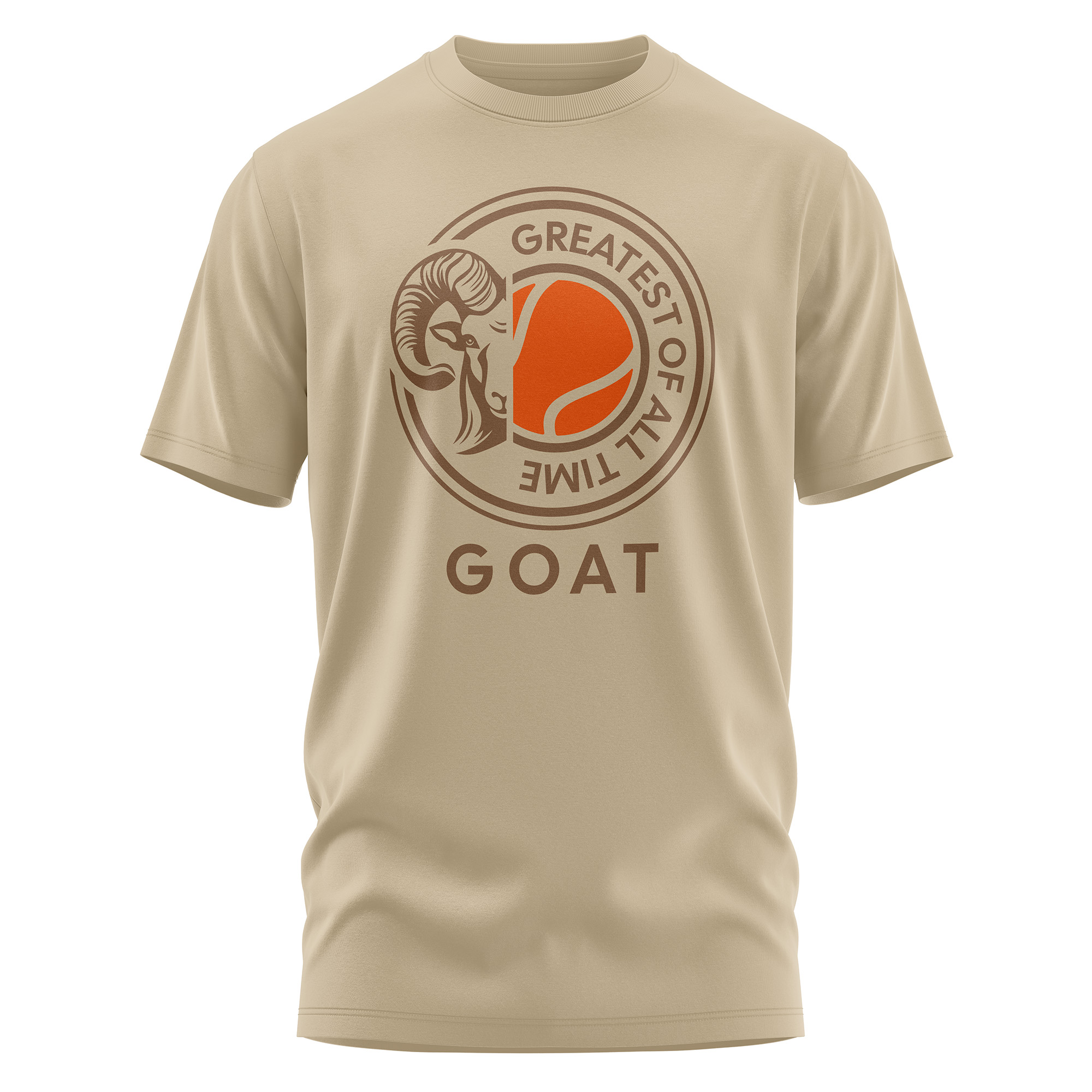 GOAT Tennis T-Shirt – „Greatest of All Time“ Streetwear-Look