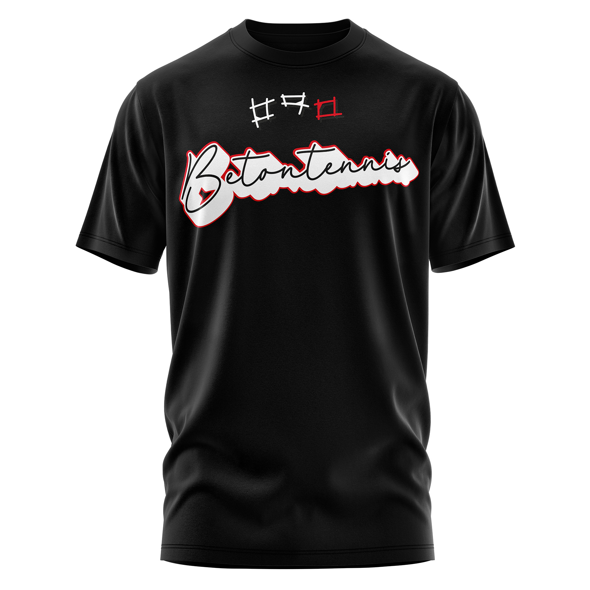 BetonTennis Freizeitshirt – Court Style trifft Streetwear